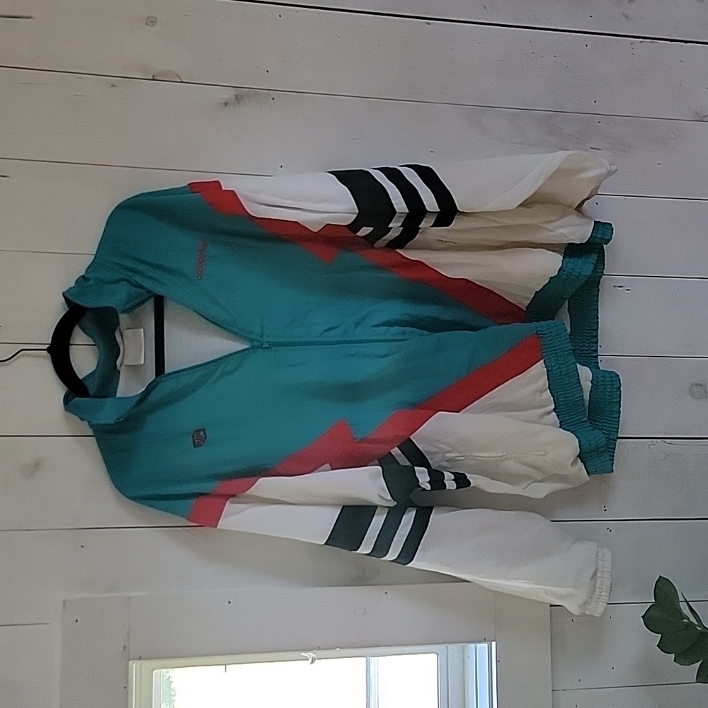 Vintage 90s Fuji Film Adidas Windbreaker